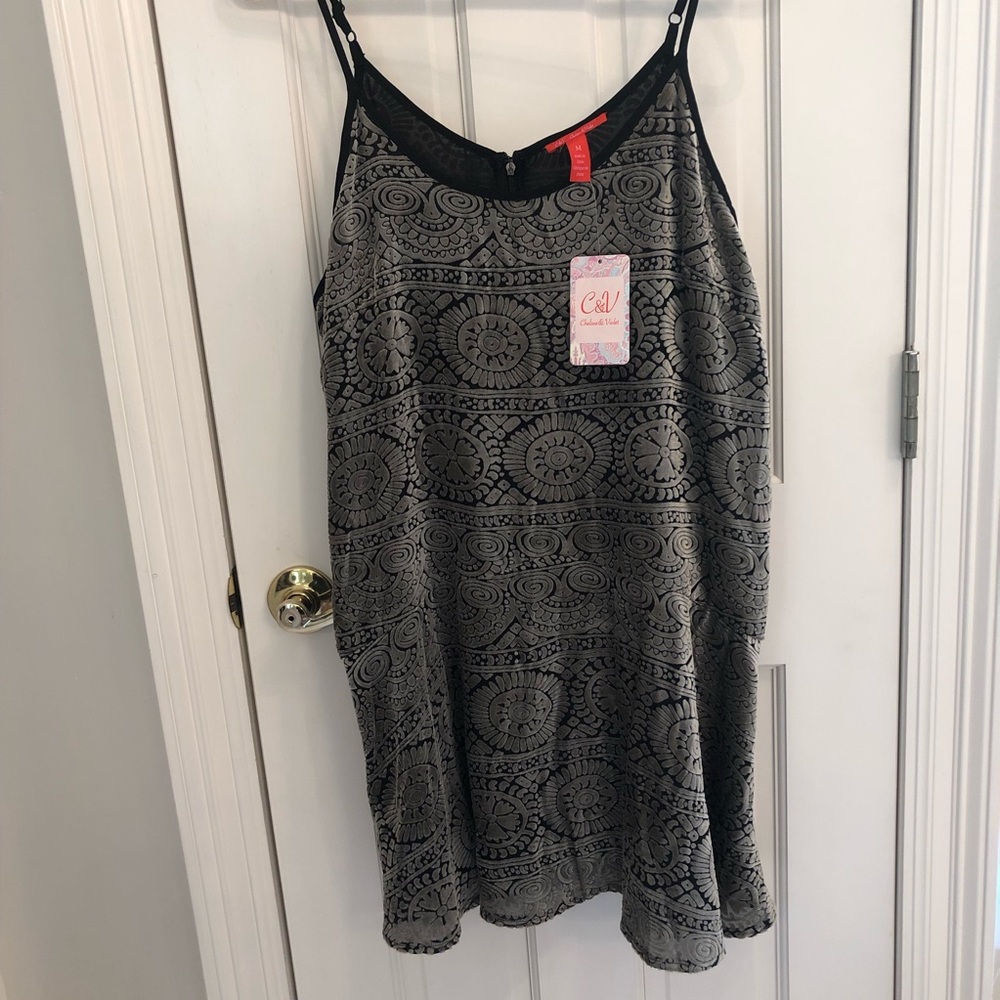 Womens’ Chelsea &Violet Crushed Velvet Slip Dress